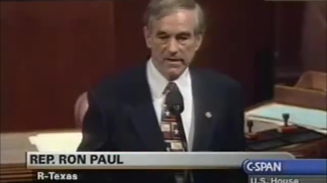 2001 - Ron Paul: "I rise in opposition to expanding NATO"