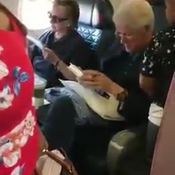 Bill and Hillary Clinton Spotted Flying Commercial — Together