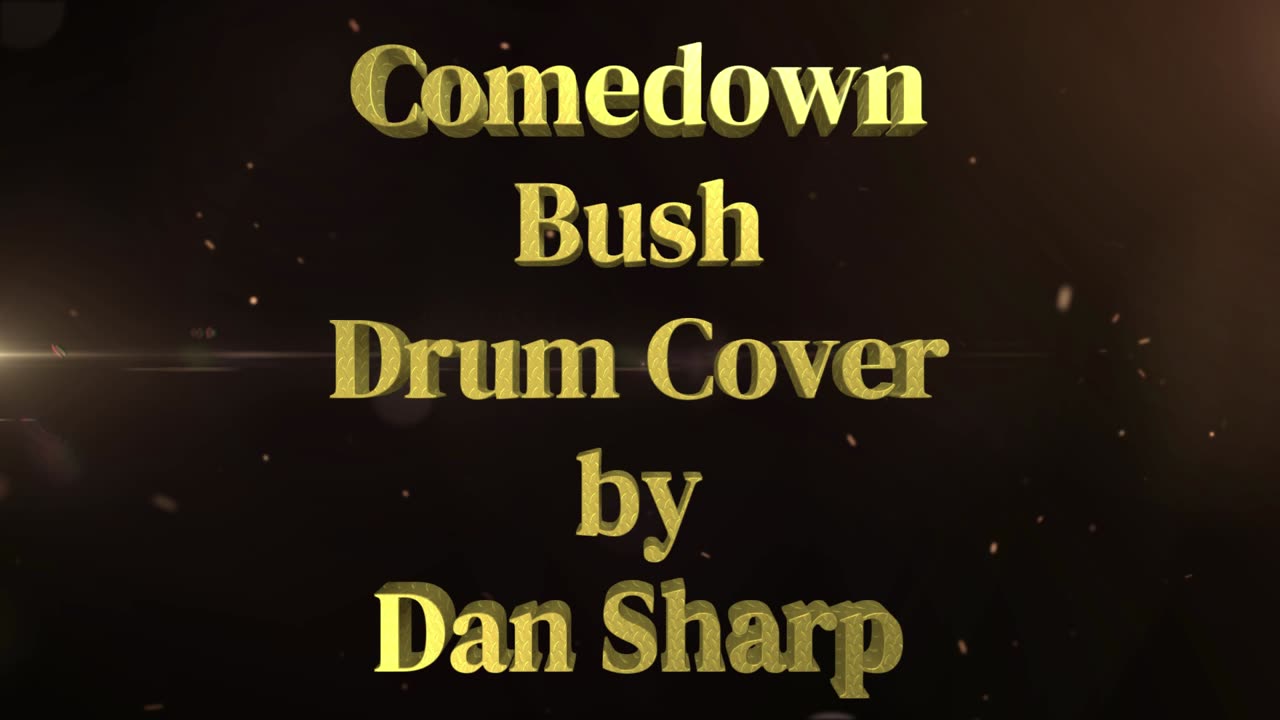 Comedown Bush Drum Cover