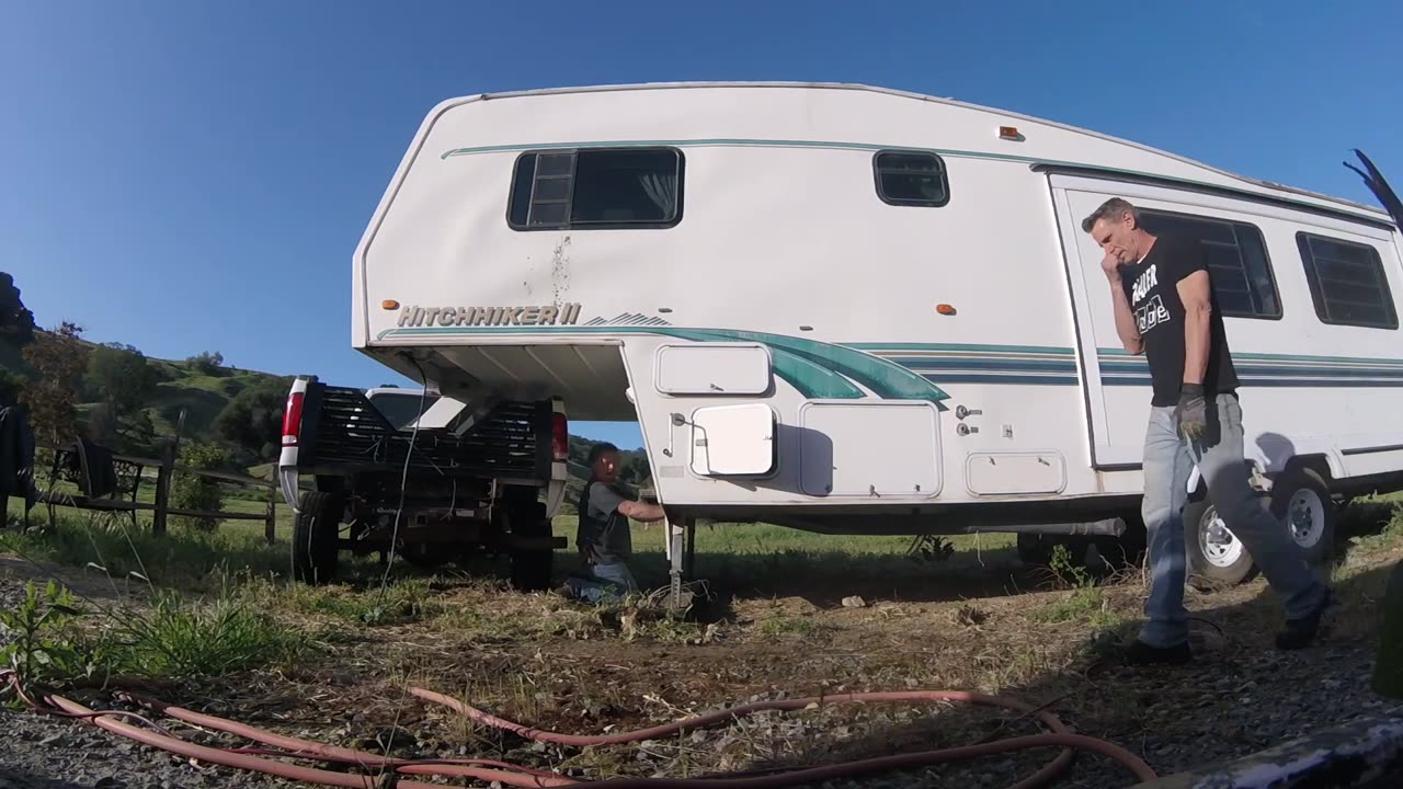 Beautiful Napa Valley RV Removal