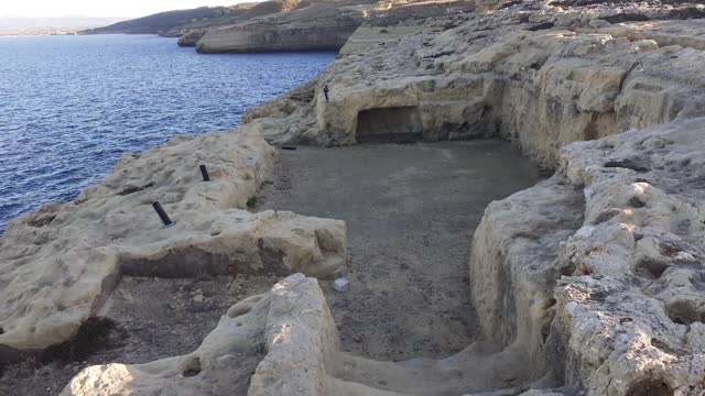 World War II Military post on Sardinia Weast coast