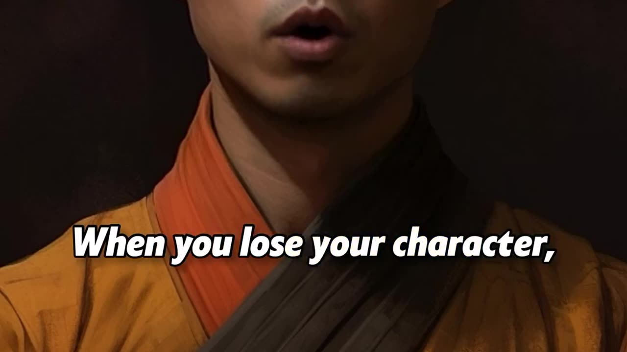 Character is important! ...