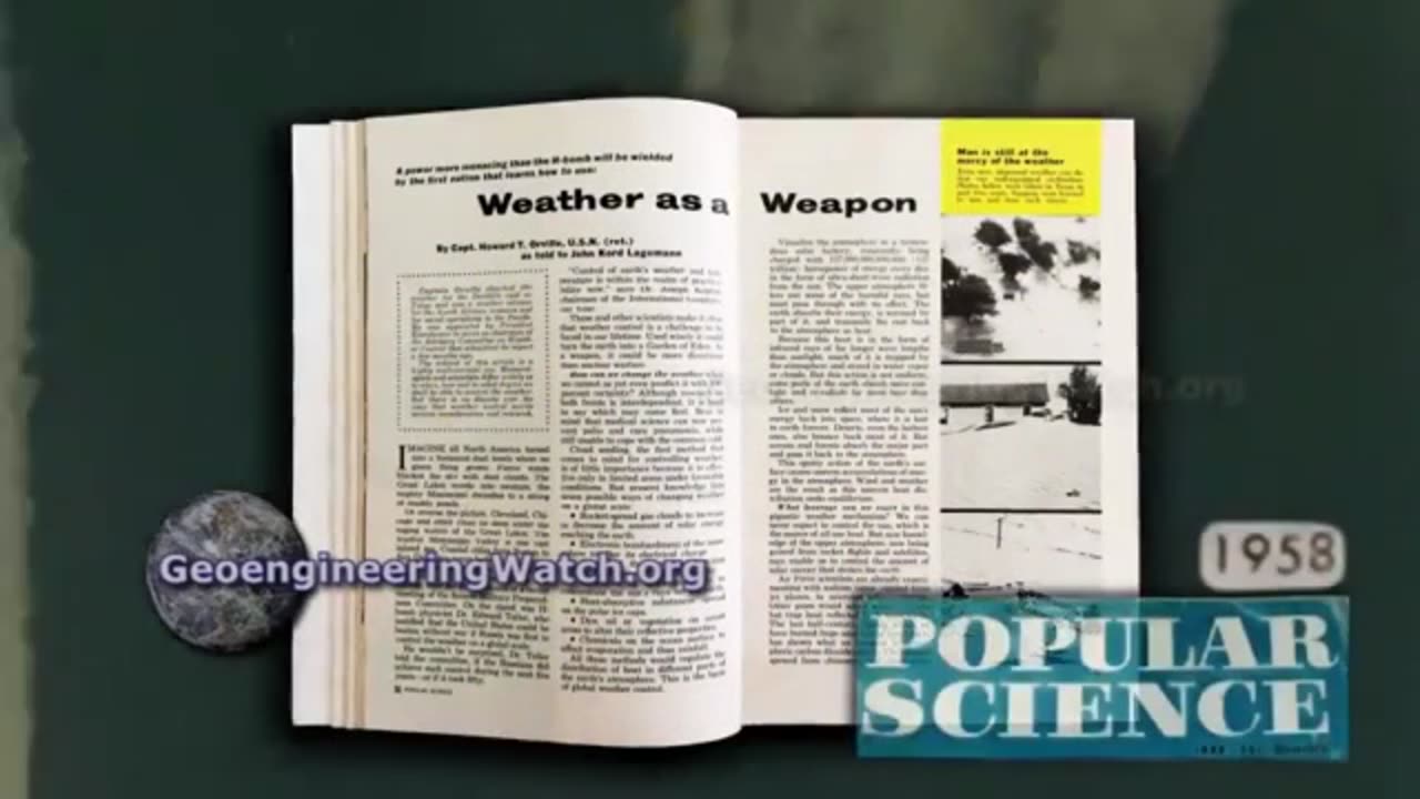 PART 1 - THE DIMMING, FULL LENGTH CLIMATE ENGINEERING DOCUMENTARY ( GEOENGINEERING WATCH )