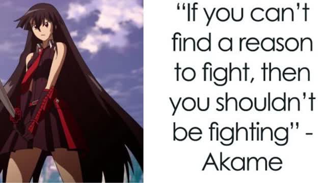 Quotes From Akame