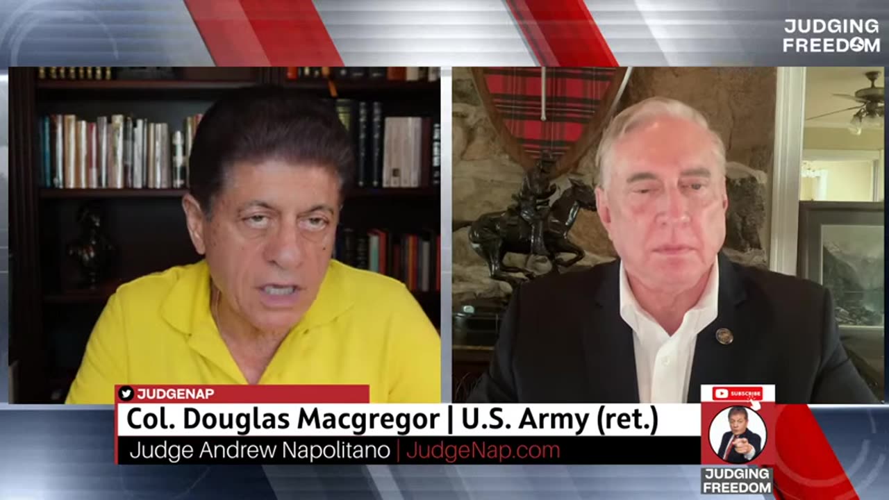 Judge Napolitano - Putin's forces raid Prigozhin's mansion | Ukr w/ Col. Douglas Macgregor