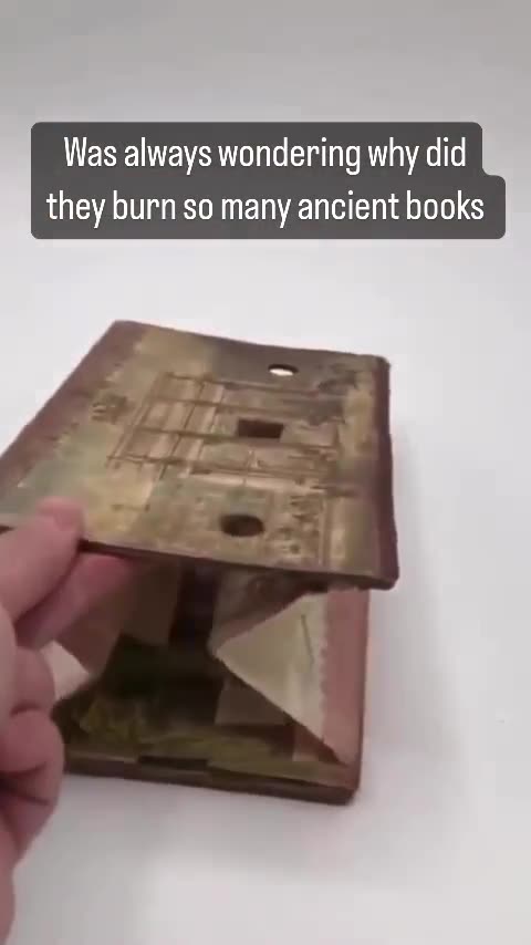 Daarom hebben ze zoveel boeken uit de Oude Wereld vernietigd!
