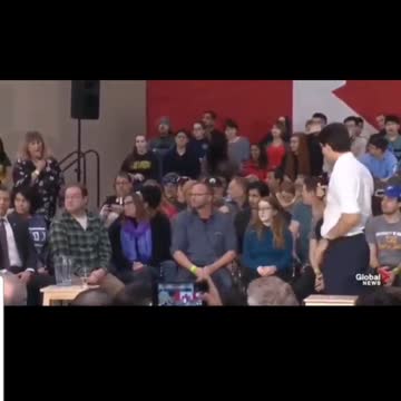 Canadian telling the prime minster what they used to do to traders