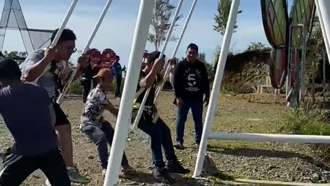 GIANT SWING!