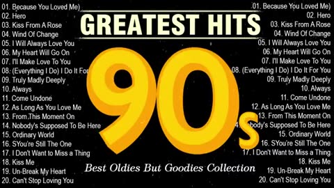 90s Greatest Hits 🎈🎈 Best Oldies Songs Of 1990s 🎈🎈 Greatest 90s Music Hits