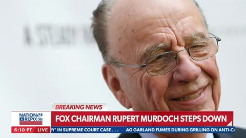 Breaking: Date 2023/09/21 Murdoch step down as fox chairman