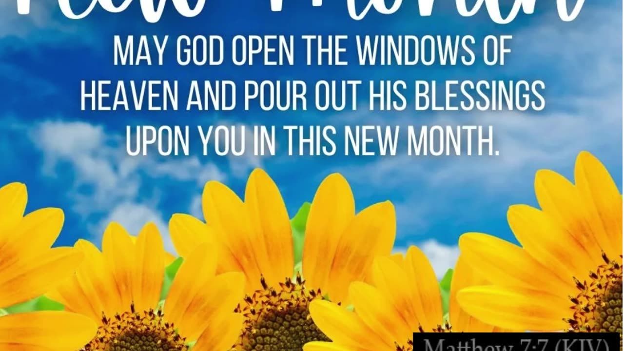 New Month of Blessings (April 2024): Embracing Abundance, Grace, & Favor #youtubeshorts #jesus #love