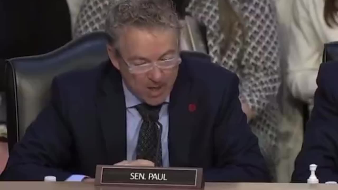 SEN. RAND PAUL CATCHES PFIZER EXEC LYING TO SENATE COMMITTEE