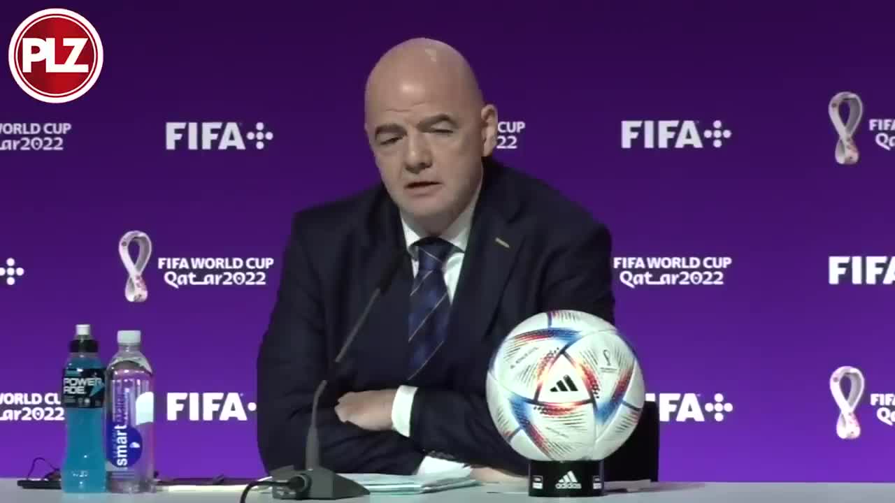 FIFA president launches explosive tirade against Western critics of Qatar