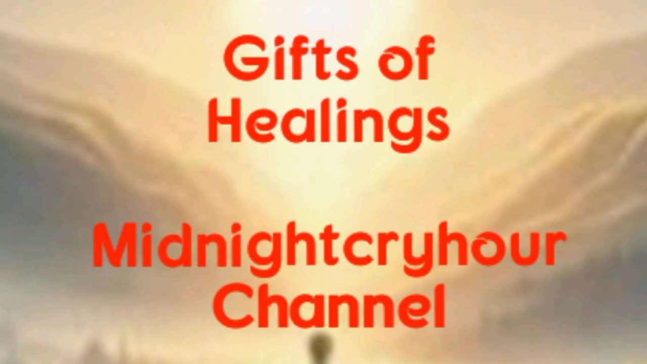 THE GIFTS OF HEALINGS - 1 CORINTHIANS 12 / By Lynn Pretorius