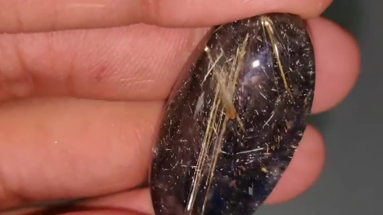 High-Quality Rutilated Quartz Cabochons | CabochonsForSale