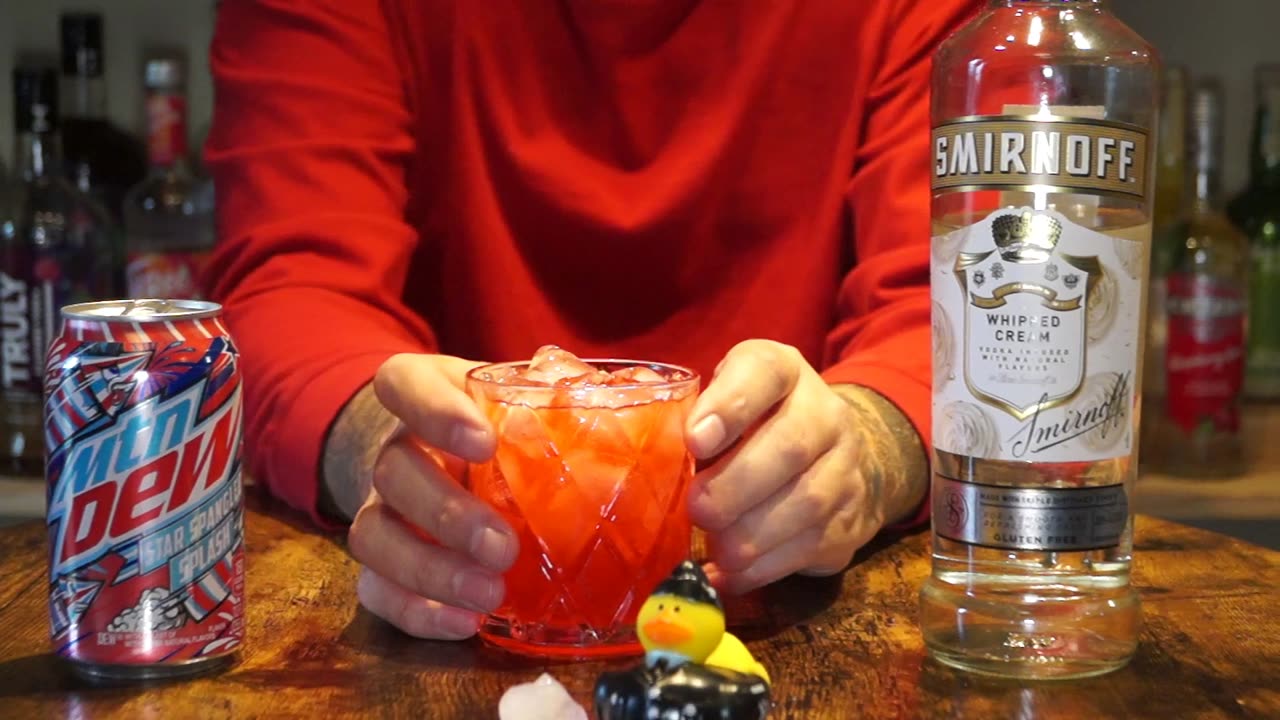 James Buck - Smirnoff Whipped Cream Vodka & Mtn Dew Star Spangled Splash