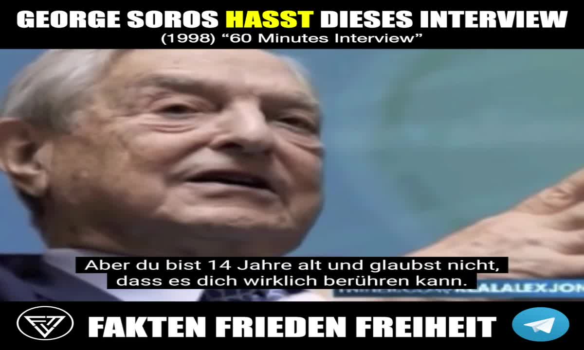 GEORGE SOROS HASST DIESES INTERVIEW