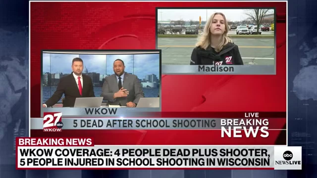 LIVE: Shooter dead, multiple injuries following school shooting in Madison, WI