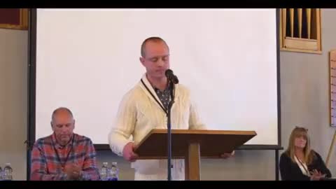 Epic speech by TURDeau's now former head of security