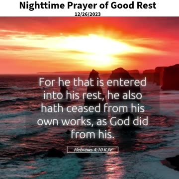 Nighttime Prayer of Good Rest #youtubeshorts #grace #jesus #mercy #faith #fyp #blessed #trust #joy