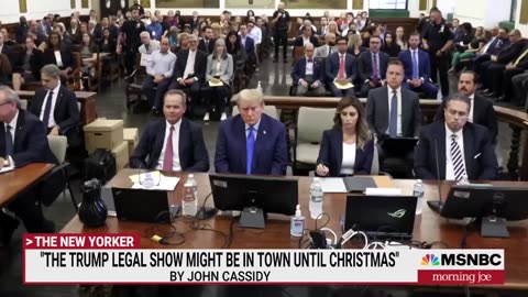 This is like a show for him Trump in court for civil fraud trial-