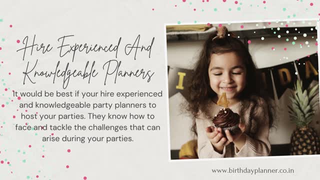 Factors You Should Consider During Your Search For A Birthday Planner In Gurgaon