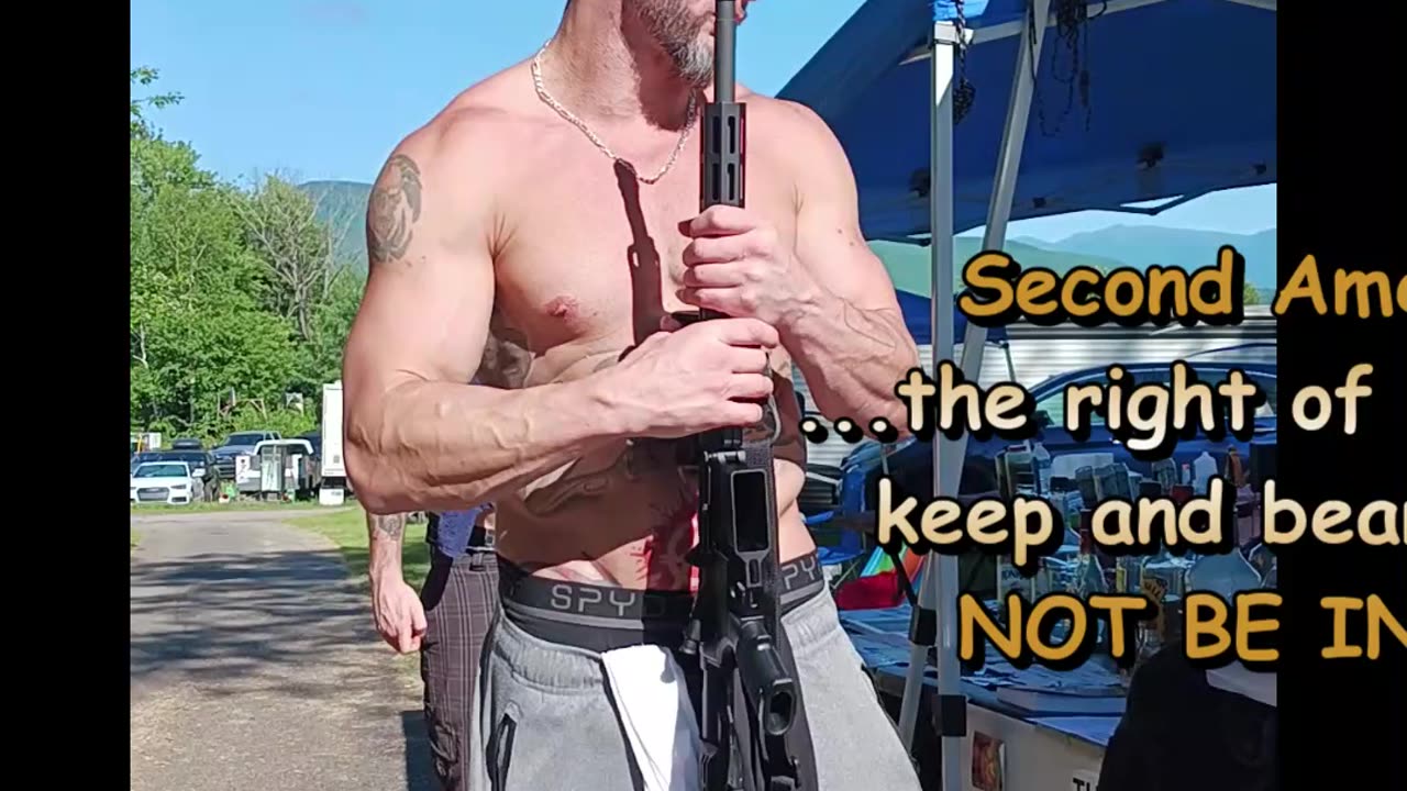 Porcfest 2023, 2nd Amendment needed when 1st Amendment fails