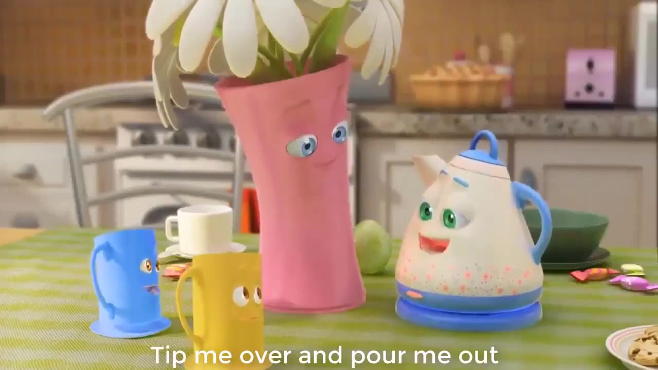 I'm a little teapot song #Nursery Rhymes #Sing-along #Babies #Toddlers #English Rhymes