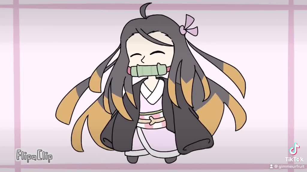 Repost because I worked hard on this ( #nezuko #anime #animation #demonlayer #fyp #animationmeme