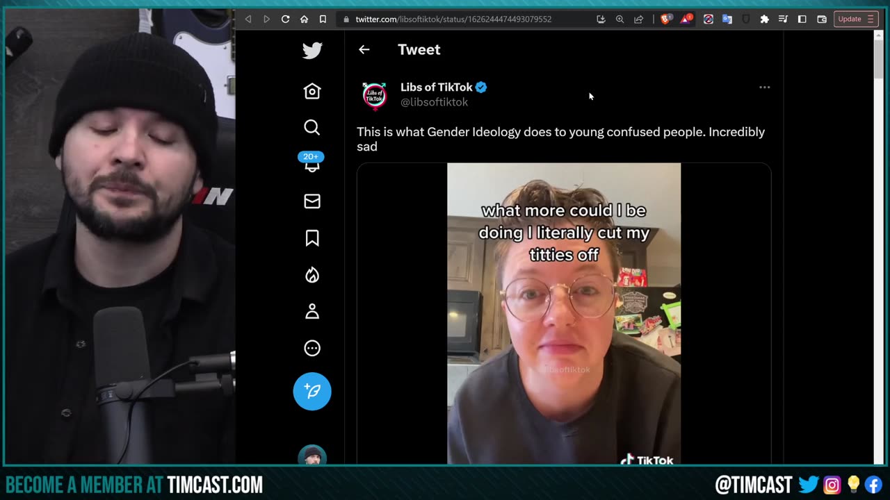 Trans Man SHOCKED People Still Think Theyre FEMALE, TikTok CONVINCES People They Live In FAKE World