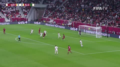 Qatar v Algeria FIFA Arab Cup Qatar 2021 Match Highlights