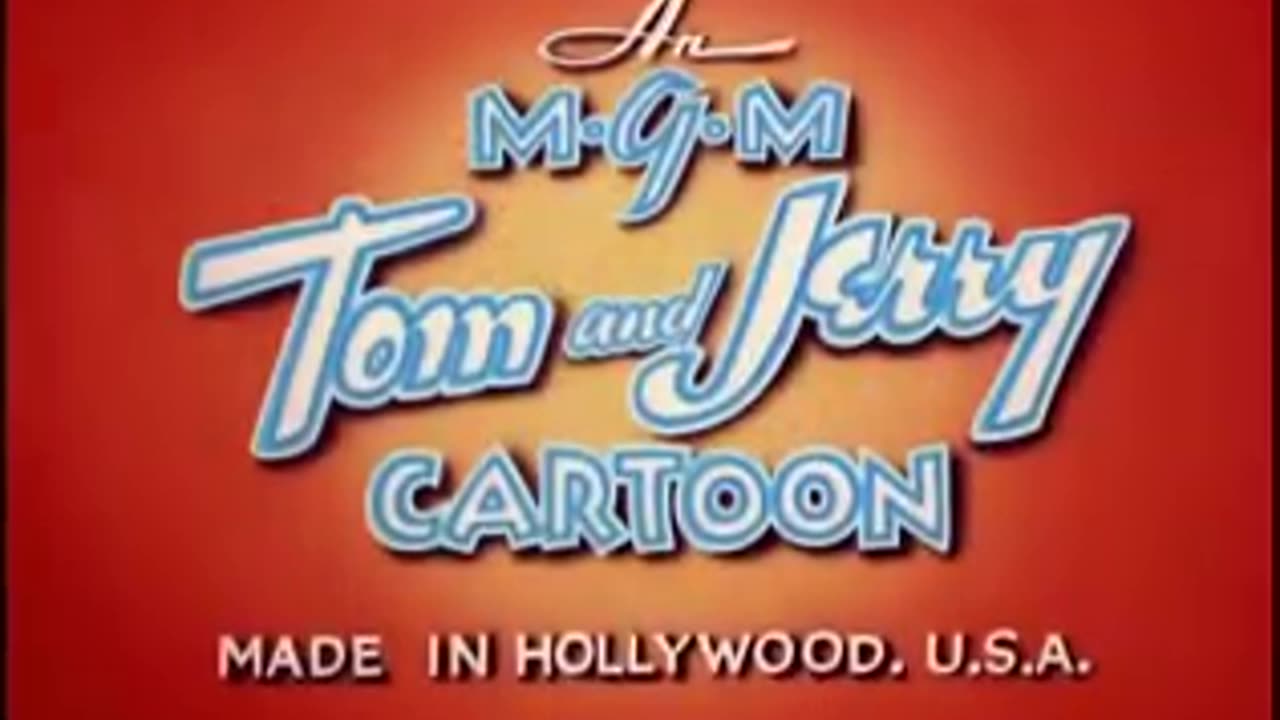 Tom n Jerry with golden fish