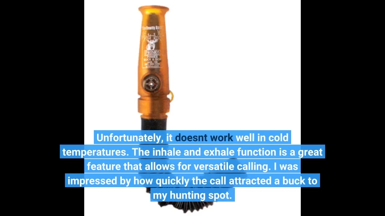 Customer Reviews: Primos Power Buck and Doe Call