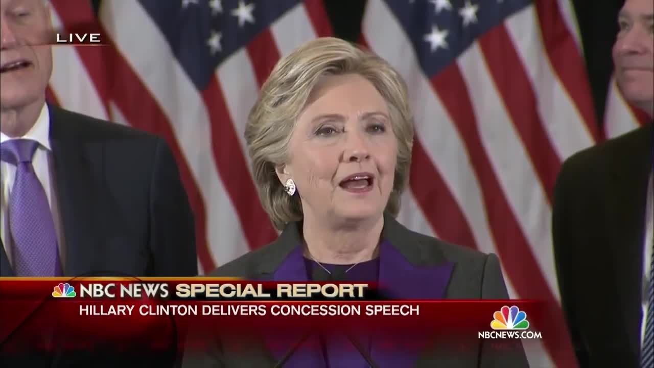 Hillary Clinton's Full Concession Speech