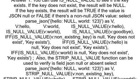 Checking if a key exists in a Snowflake variant