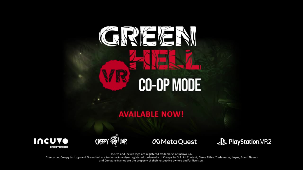 Green Hell VR COOP Launch Trailer