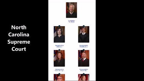 Today's Terrible Judge: North Carolina Supreme Court