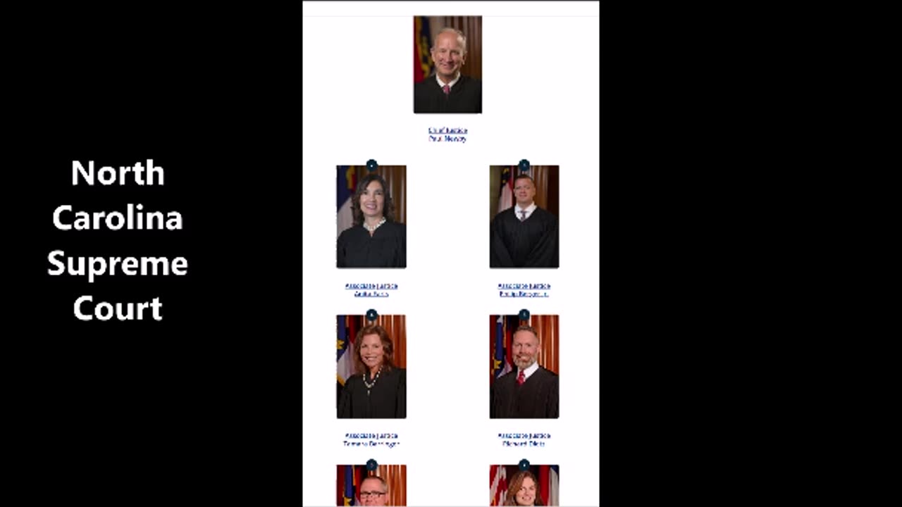 Today's Terrible Judge: North Carolina Supreme Court