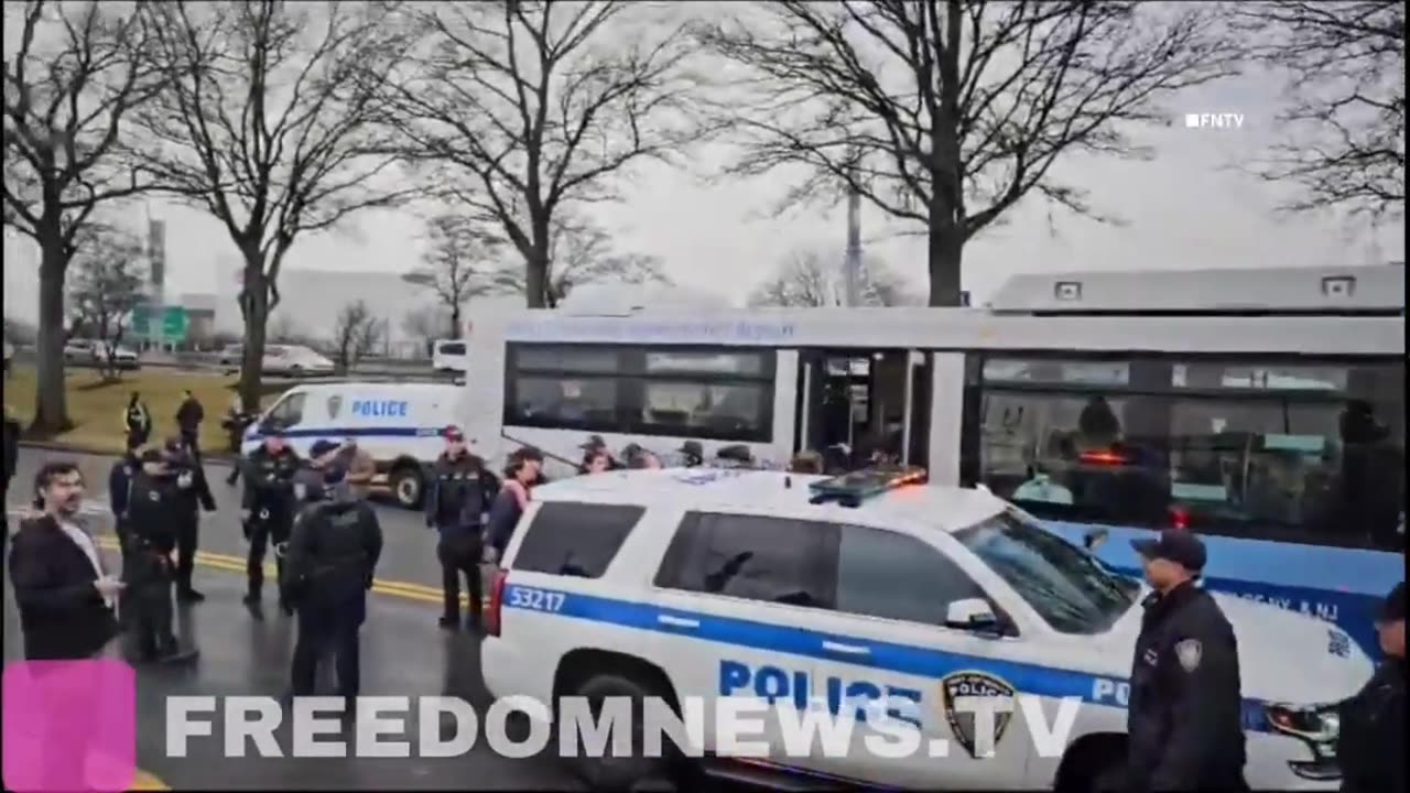 GOOD NEWS: Pro-Hamas protestors arrested for causing disturbance at JFK airport