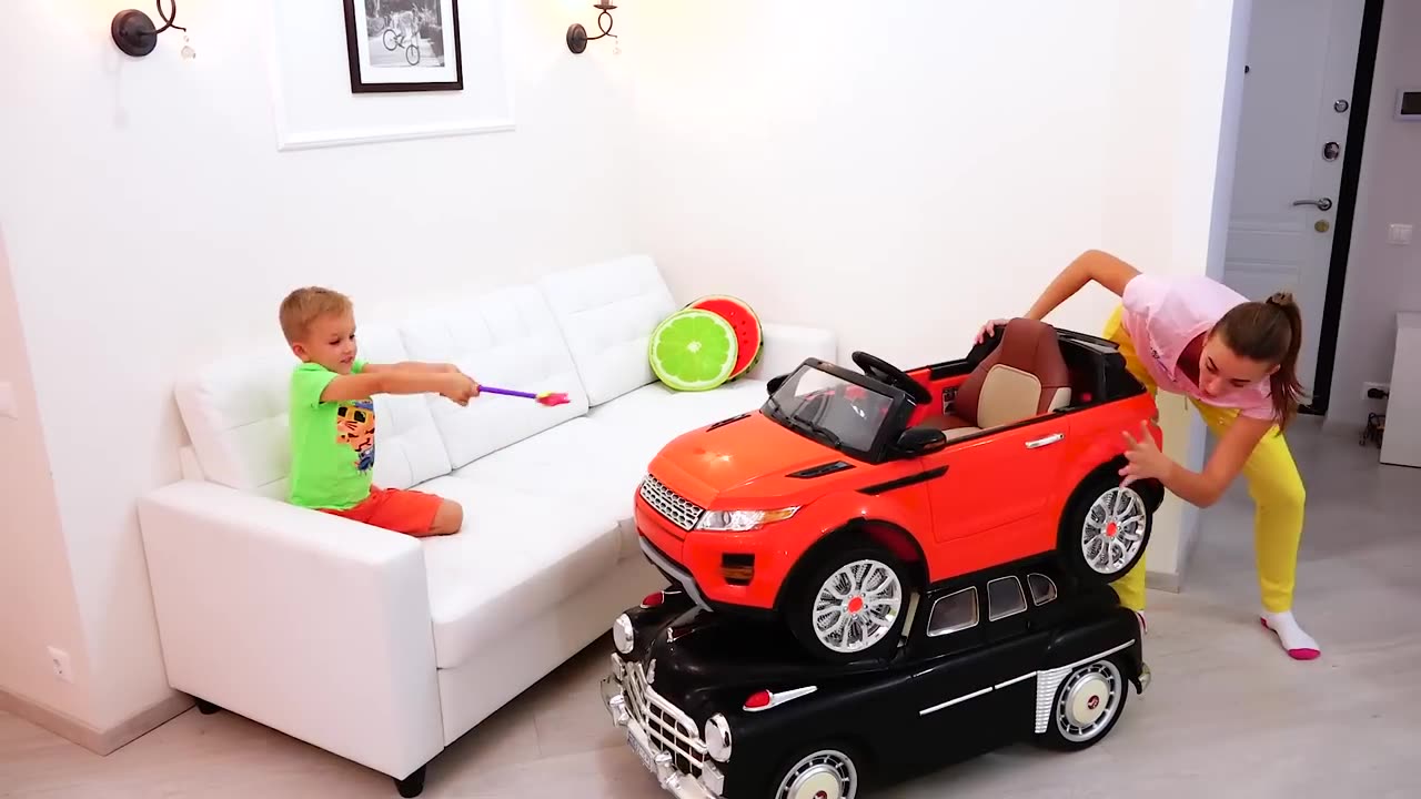 Magic Little Driver ride on Toy Cars and Transform car for kids