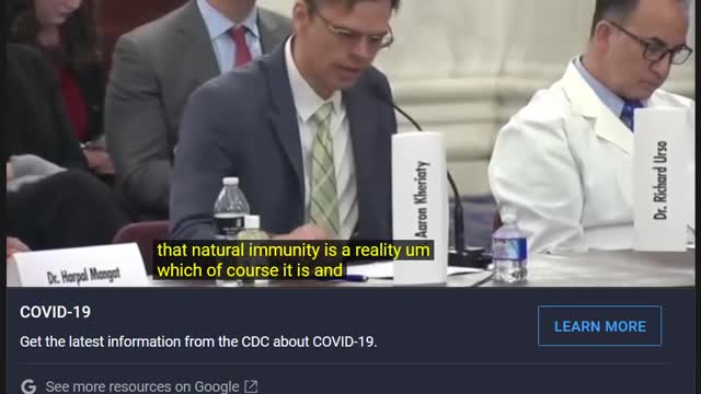 COVID-19__ A Second Opinion (Senator Ron Johnson w Drs & Scientist)