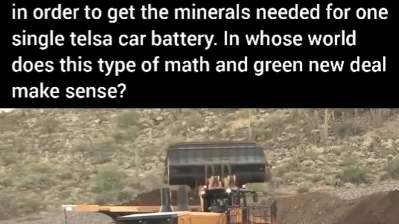 The math of earth mining costs, cat994h
