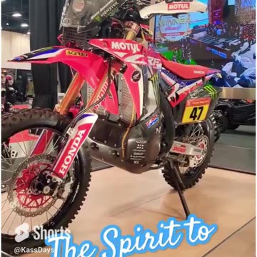Motorcycle Show Calgary Dakar Rally Bike