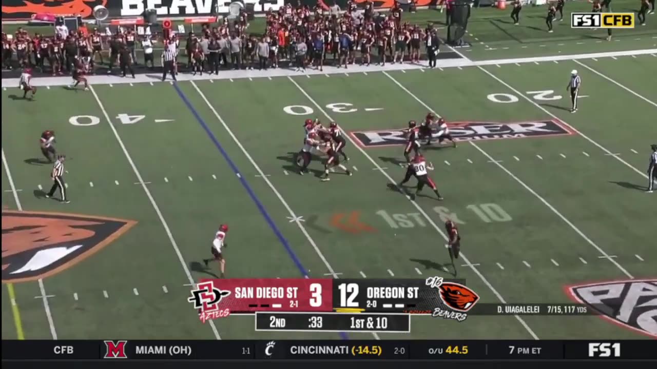 Oregon State vs San Diego State Highlights | College Football Week 3 | 2023 College Football