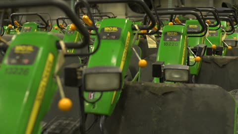 Inside the Maintenance Facility at TPC Sawgrass