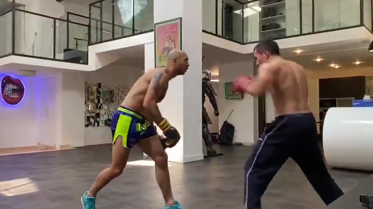 Top G Andrew Tate Sparring Luc Tristan Tate