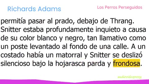 Richard Adams - Los Perros Perseguidos 1/4