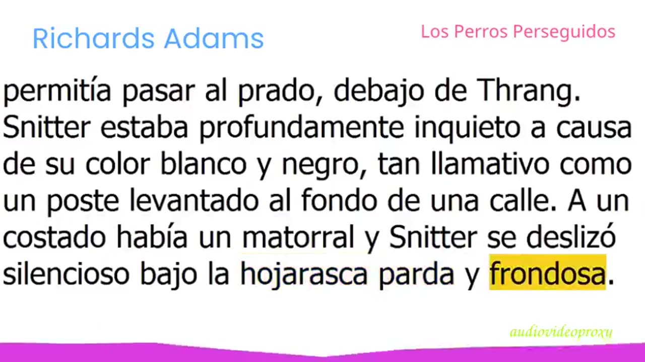 Richard Adams - Los Perros Perseguidos 1/4