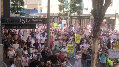 Brisbane Freedom Rally 20/11/2021