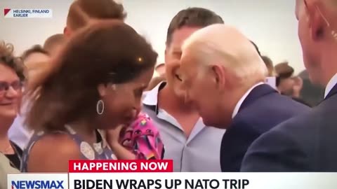 DISTURBING: Biden Caught Nibbling On Uncomfortable Little Girl